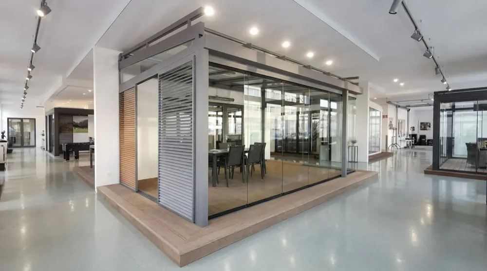 Kaltwintergarten Showroom – HAnRo Montageservice